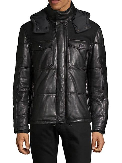 Hugo Boss Quilted Hooded Jacket