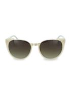 Linda Farrow 54mm Round Core Sunglasses