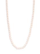 Saks Fifth Avenue 14k Yellow Gold & 6mm White Round Pearl Necklace