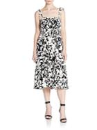 Kate Spade New York Leafy Floral Crepe S