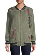 Billy T Floral-embroidered Jacket