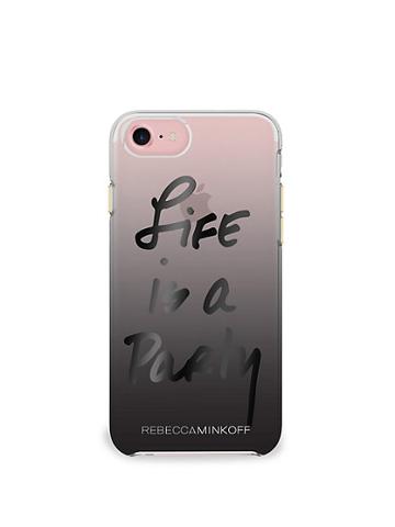 Rebecca Minkoff Life Is A Party Foil Double Up Iphone 7 Case