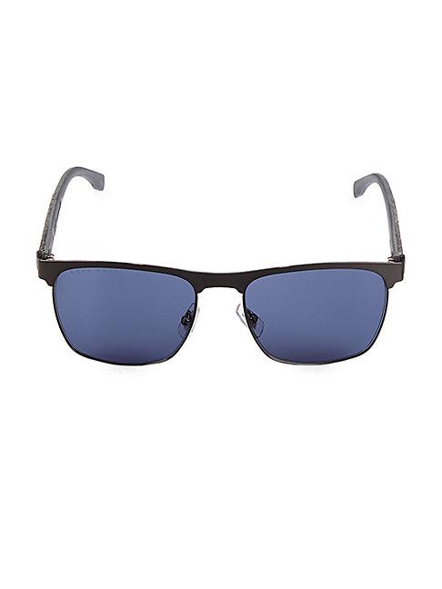 Boss Hugo Boss 57mm Rectangular Sunglasses