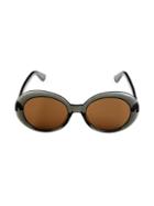 Saint Laurent Core 54mm Round Sunglasses