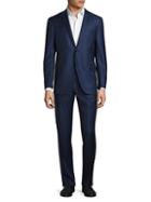 Corneliani Regular-fit Checkered Wool Suit