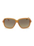 Linda Farrow Novelty 61mm Square Sunglasses