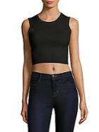 Theory Milotaly Rib-knit Cropped Top