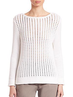 Eleventy Honeycomb Sweater
