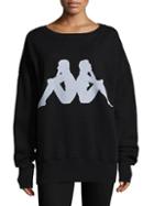 Peserico Kappa Graphic Cotton Sweatshirt