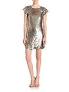 Alice + Olivia Sherry Sequined Dress