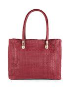 Cole Haan Textured Leather Tote Bag