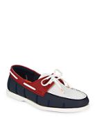 Swims Lace-up Boat Loafers
