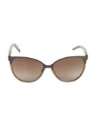 Gucci 58mm Wide Cateye Sunglasses