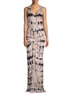 Young Fabulous & Broke Hampton Abstract-print Maxi Dress