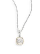 Effy Diamond In 18k Gold And Sterling Silver Necklace