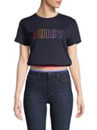 Juicy By Juicy Couture Logo Cotton-blend Tee