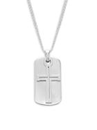Saks Fifth Avenue Made In Italy Sterling Silver Cross Pendant Necklace