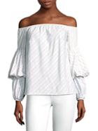 Petersyn Off-the-shoulder Cotton Top