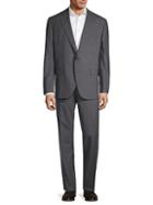 Jack Victor Classic Striped Wool Suit