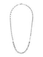 Lana Jewelry 14k White Gold Graduating Disk Necklace