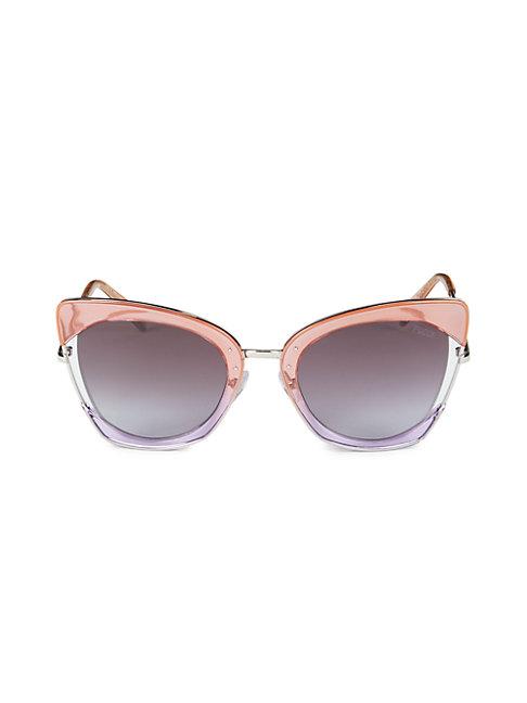 Emilio Pucci 53mm Cat Eye Sunglasses
