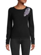 Brodie Cashmere Birds Of A Feather Cashmere Sweater
