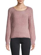 Bb Dakota Ribbed Pullover Sweater