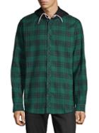 Sovereign Code Plaid Hooded Shirt