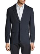 Theory Clinton Marled Ponte Suit Jacket