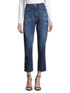 Ag Cropped High-rise Jeans
