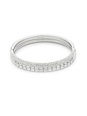 Swarovski Set Of Two Crystal Bangle Bracelet