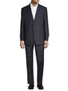 Saks Fifth Avenue Made In Italy Striped Wool Suit