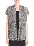 Eileen Fisher Open-front Knit Cardigan