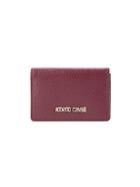 Roberto Cavalli Leather Bi-fold Wallet