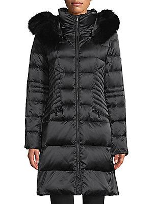 1 Madison Hooded Puffer Down Coats