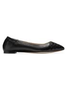 Cole Haan Carina Woven Leather Ballet Flats