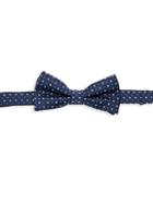 Saks Fifth Avenue Clip-on Print Silk Bow Tie