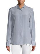 Zadig & Voltaire Striped Silk Button-down Shirt