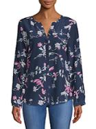 Joie Purine Silk Floral Blouse