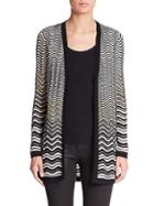 Missoni Patterned Open-front Cardigan