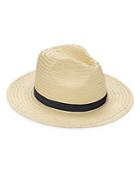 Karl Lagerfeld Panama Straw Hat
