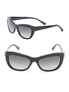 Giorgio Armani 55mm Wayfarer Sunglasses