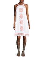 Saks Fifth Avenue Embroidered Dress