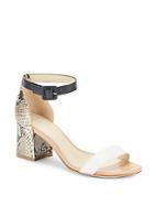 Alexandre Birman Block-heel Leather Sandals