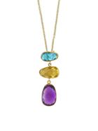 Effy 14k Yellow Gold & Gemstone Pendant Necklace