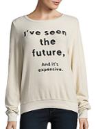 Wildfox Clairvoyant Long Sleeve Pullover