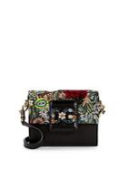 Dolce & Gabbana Floral Leather Shoulder Mini Bag