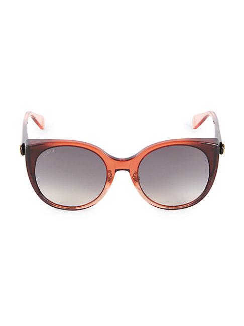 Gucci 54mm Cat Eye Sunglasses
