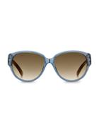Givenchy 57mm Aviator Sunglasses