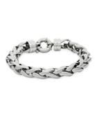 Saks Fifth Avenue Stainless Steel Round Braided Bracelet